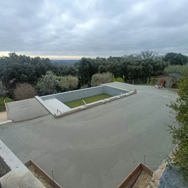 Création de piscine à Nimes