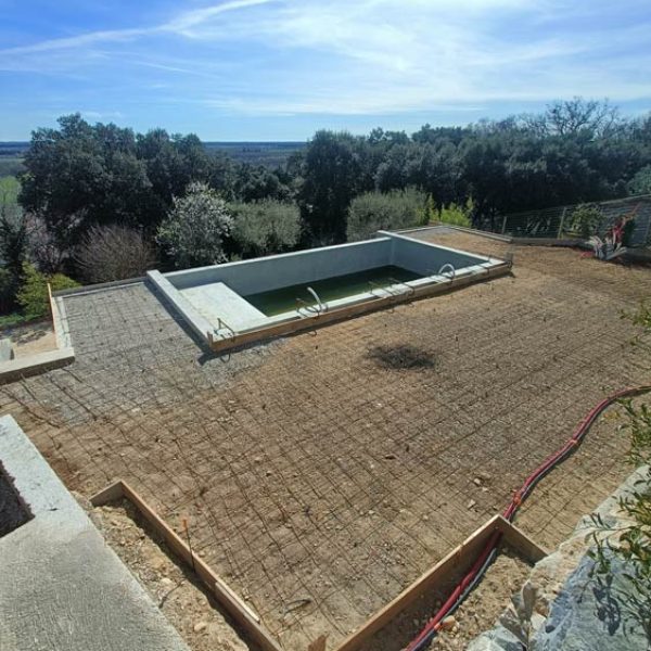 Création de piscine à Nimes